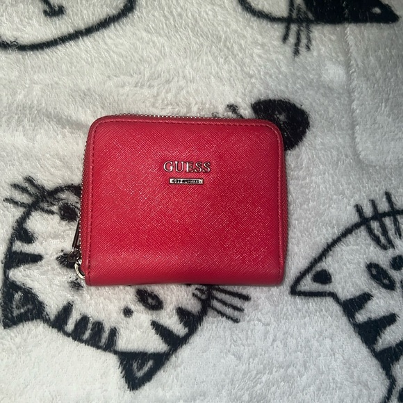 Cherry Red Guess Wallet 🍒 - Picture 2 of 4